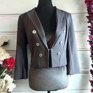 White House Black Market Crop Jacket (2)